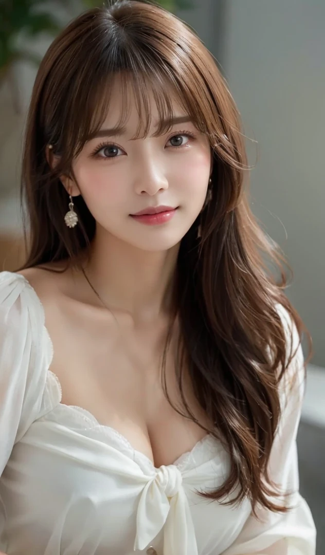 (((masterpiece))), (((highest quality: 1.4))), ((Super Detail: 1.4)) , ulzzang-6500-v1.1, (Raw photo:1.2), (Photorealistic), (See-through:1.3), (masterpiece), (Genuine:1.4), Very detailed, Sharp focus, Tensura、luminous valentine、One beautiful woman, ((Beautiful shiny silver hair))、Detailed eyes、Detailed face、((Red right eye、Blue left eye))、Gothic Lolita Maid Clothing、Knee-high、