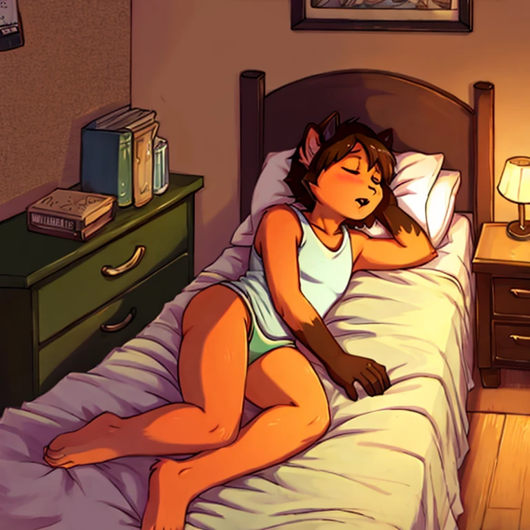 Shadman artstyle, Curvy blue eyed girl with long wavy black hair and small breasts, nudity:1.5, (extreme nsfw):2.5, lewd, (pooping):3.0, crying:2.0, night, in bed