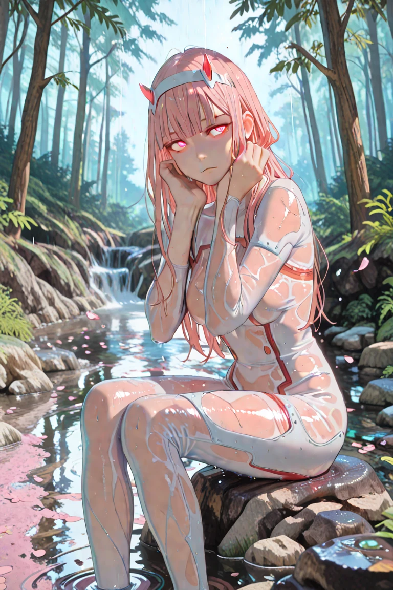 (best quality,4k,8k,highres,masterpiece:1.2),ultra-detailed,(realistic,photorealistic,photo-realistic:1.37),girl,beautiful detailed eyes,,gorgeous,pink messy hair ,long satin dress,harem girl,white roses bouquet,breathtaking scenery,romantic atmosphere,delicate touch of sunlight,glowing candles,splendid chandelier,whispering wind,faint fragrance of flowers,touch of elegance and charm,emotional connection,passionate love,kissing,captivating moment,surrounded by loved ones,joyful celebration,happiness and bliss,memorable occasion,eternal love,beyond words,fairytale-like,unforgettable memories,forever in their hearts, (gagged:1.4),(blindfold:1.3)