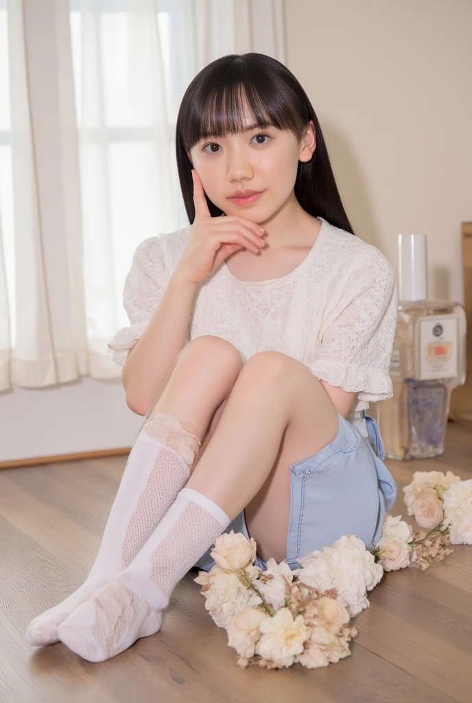 hight resolution、high-level image quality、in 8K、Real live-action、生a picturegraphy、top-quality、​masterpiece、超hight resolution、生a picture、ren、Beautiful fece、masutepiece、((Obscene content))、For adults、charm of 、absurderes、((((Japan elementary school students))))、Japan Girl、((8years old))、((with round face))、((Cute little face))、(((((Shy laughter)))))、de pele branca、((chubby figure))、Juvenile physique、Smaller chest、kne、 thighs thighs thighs thighs、Anatomically correct、solo、fullllbody、Very nice、(((Children's Clothing)))、 ((Pubic area))、(Mansujuspenders))、（Photorealsitic：1.37）、Photon mapping、Realistic、Radio City、Physically Based Rendering、a picture、(((a junior idol in Japan)))、Sparkling eyes、shiny lip、too bright natural light、The Bright Sun、Too bright sunlight、(((((8years old)))))、(((Pubic area)))、((Phetcha Pai))、（(A room in a western-style hotel)、Show off、Open your legs、Show off、Blur the background,pussy,((masturbation))
