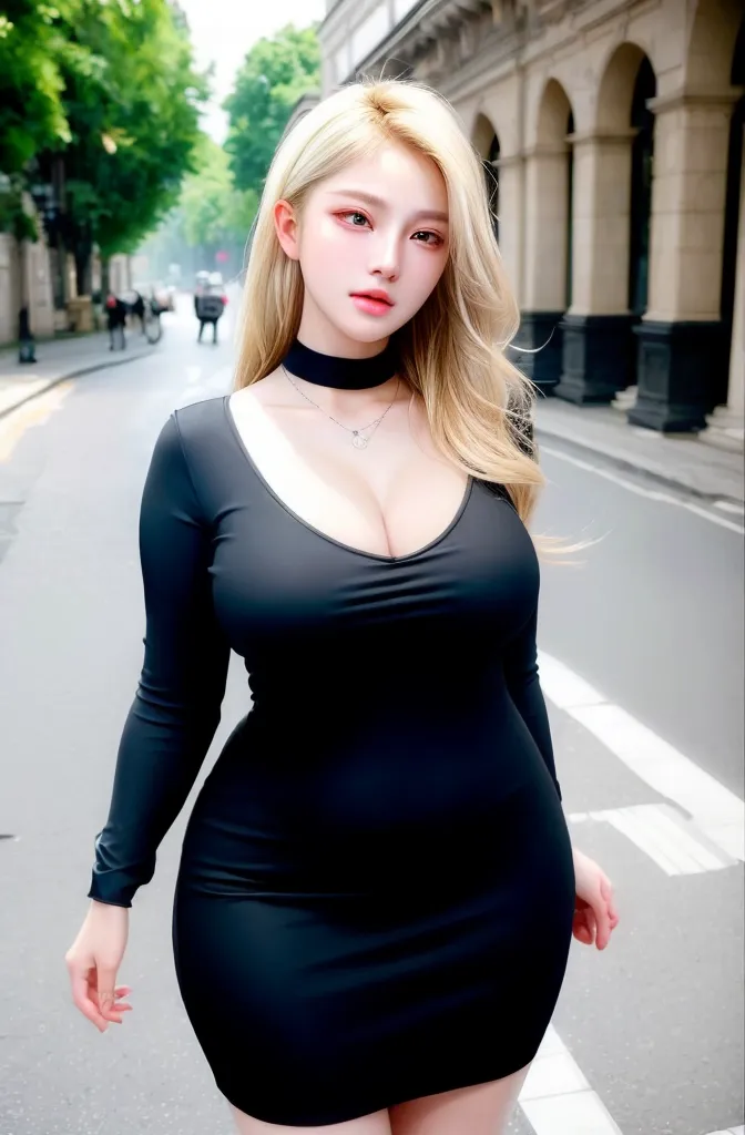 1girl, sexy woman, eyeshadow, eyelash, double eyelid, smile, blush on, white skintone, blonde long hair, slender body, braless, huge breasts, armpit, open legs, dynamic lighting, masterpiece, ultra detailed, movie scene, dramatic photo, perspective, vignette, cinematic, 8K,