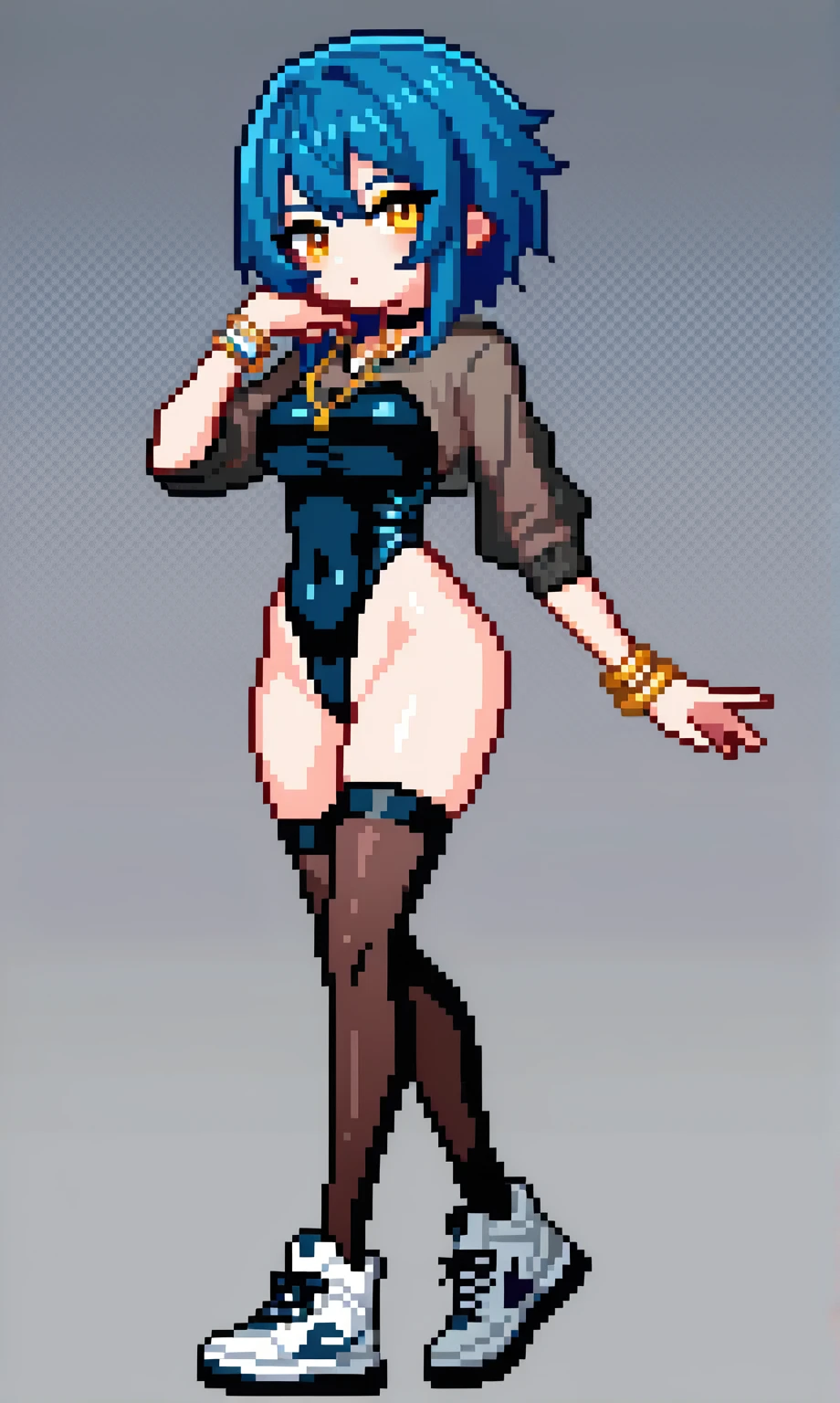 vibrant colors, 8K, ((high resolution)), highly detailed, masterpiece, ((my little pony)), (black striped white hair), (pale white body), (gray eyes), standing, big breasts, beautiful body, purple lips, thong, slave, short patterned skirt, light top, ((slut pose on wall)), street, showing pussy, (panties pulled aside)