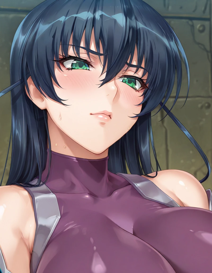 a beautiful anime girl with huge breasts, Maki Zenin from Jujutsu Kaisen, extremely detailed, beautiful detailed eyes, beautiful detailed lips, extremely detailed face, long eyelashes, intricate detailed clothing, detailed background, 8k, highres, masterpiece, photorealistic, vivid colors, dramatic lighting, fantasy art, face perfeta, cara detallada definida, nude