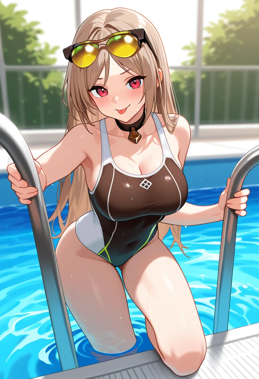 murasame_kantaicollection
long_hair, light_brown_hair, brown_eyes, red_eyes, ribbon, smile, serafuku, hair_ribbon, black_serafuku, breasts, twintails, two_side_up, hair_flaps, hair_ornament,
, (masterpiece:1.4),(best quality:1.4), (premium:1.4), (great illustration:1.4), (ultra-detailed:1.4),(art CG, 8K), KonishiCSA,full body,1girl solo,
,smile,blush,
,(bikini:1.4),pool,(Fishing:1.2)