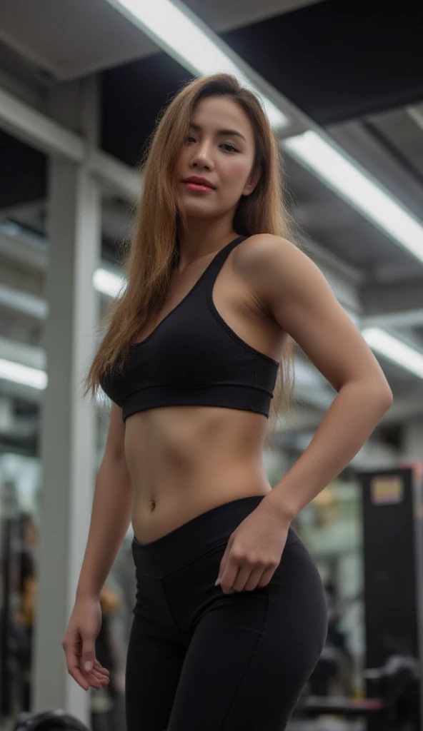 Urzan-6500-v1.1, (RAWphotograph:1.2), (Realistic:1.4), Beautiful detailed girl, Very detailed目と顔, Beautiful attention to detail, Online Camera,、((Highest quality、8k、masterpiece:1.3))、young woman, 18-year-old, Long purple hair, naked、Physical education class、(School 1.5 in the background) 、(Highest quality: 1.1) (masterpiece: 1.3) with an unparalleled masterpiece, シュールな8k, Perfect artwork, Very detailed, Highest quality, masterpiece 4K wallpaper aesthetics, masterpiece, Award-winning works, Official Art, Cinema Lighting、Big Breasts、Nipples are visible through the、(Grey crop top and gym shorts:1.2), (Cowboy Shot, masterpiece, Highest quality, From below:1.4), (View your audience, thinウエスト, Thighs:1.2), Place your arms behind your back, Tight ass, Side Shot, Large Breasts, Bedroom, beautiful girl, Pretty face, thin, Teen, (arched back, Push out the chest:1.2), Stick your butt out, 8k, Official Art, RAWphotograph, Unbelievably absurd, Sloping shoulders, Face Light, Ultra-realistic, High resolution, photograph, Film Grain, chromatic aberration, Sharp focus, Dynamic Lighting, Cinema Lighting, Most detailed, Very detailedな, Very detailedな, In detail, Very detailedな目と顔, (Dark Background:0.8)