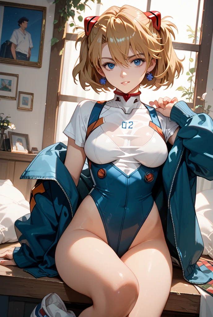 anime, a young women with blonde hair and blue eyes sitting in a chair, today's featured anime still, young anime women, anime beautiful women, shuushuu anime image, female anime character, handsome anime pose, anime visual of a cute girl, in the anime film, still from tv anime, anime still image, short hair, bondage