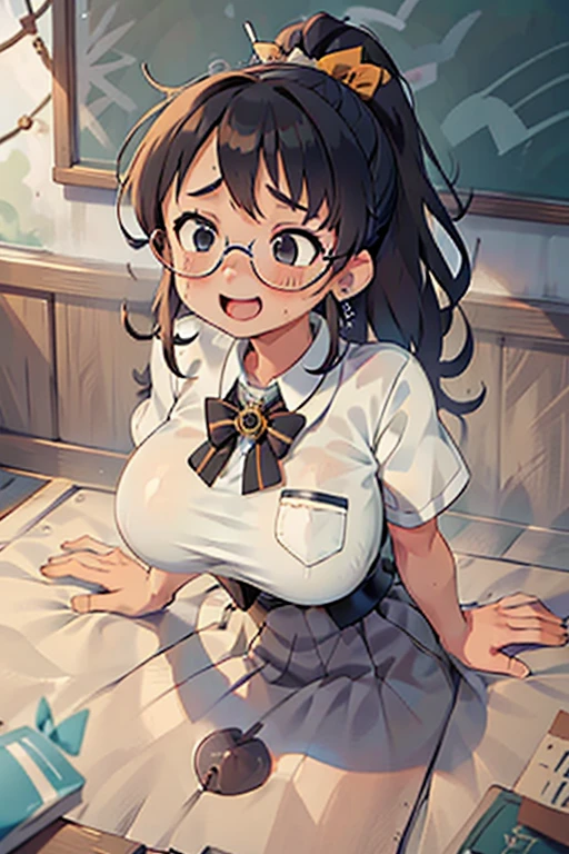 highest quality、High resolution、Detailed Background、(Beautiful face in every detail:1.4)、Anatomically correct、(Hide your fingers:1.3)、(Detailed facial expressions)、(Detailed eyes:1.2)、(Detailed eyes:1.2)、Teenage beauty、(Highly detailed face:1.4)、Black Hair、Brown Hair、well-groomed eyebrows、(Huge breasts:1.1)、Teenage beauty、(Two beautiful girls:1.1)、(Huge breasts:1.1)、Black Hair、Brown Hair、Braided Bob、Braided Ponytail、Perfect body line、Thick thighs、Cute JK Uniform、Checkered pleated mini skirt、White Stockings、White panties、Cowboy Shot、
(A girl is crouching against the backdrop of buildings and landscapes, looking coldly at us.:1.5)、Panty Shot、
British Museum、Buckingham Palace