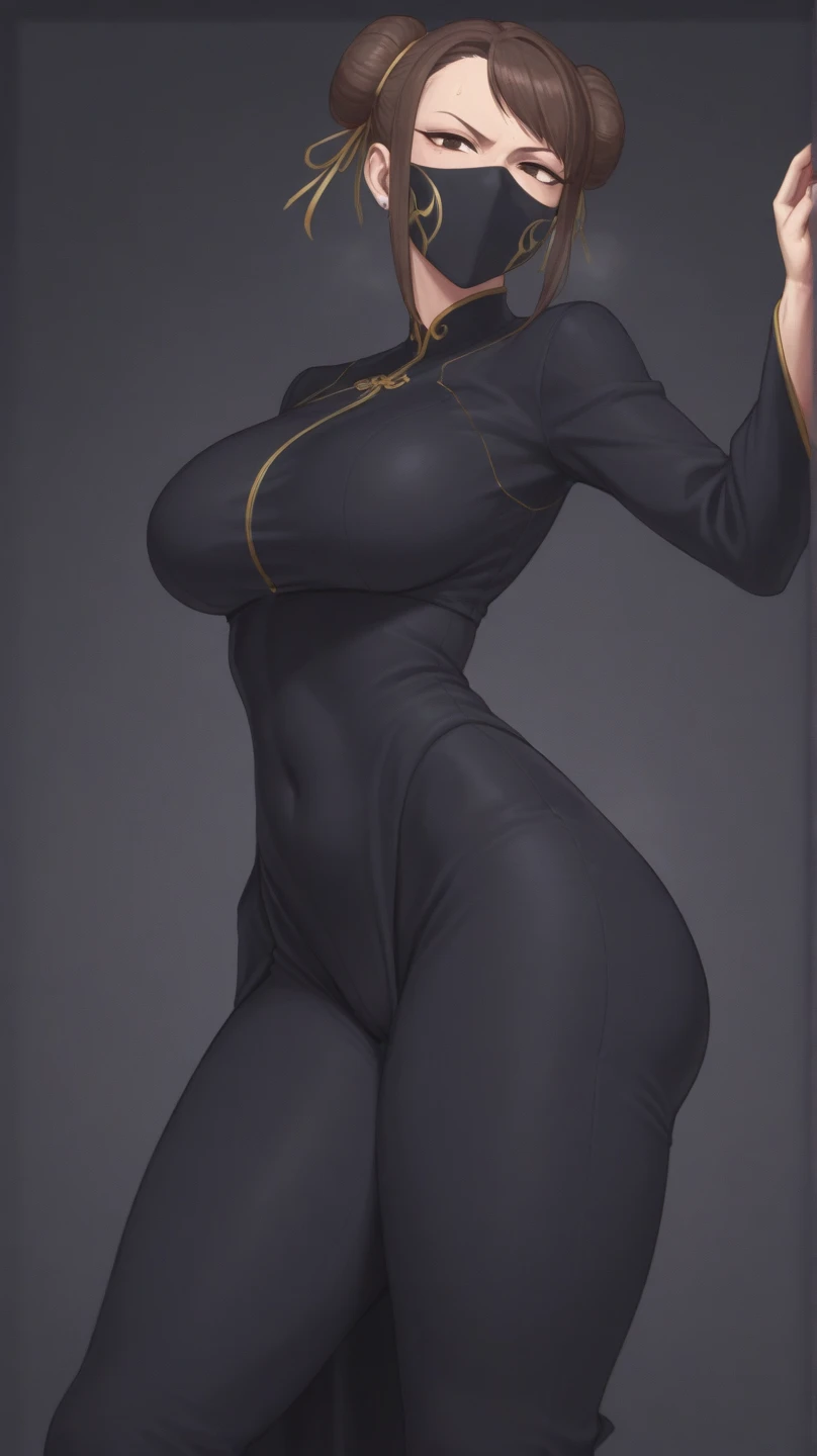 masterpiece, (photorealistic), (8k wallpaper) , (best quality), perfect quality, solo, girl, figure : (very full figure, very curvy, very chubby, love handles, muffin top, very soft, soft jiggling body, very thick, big breasts, sexy, sexy pose, big deep navel, very fat thighs, fat ass), pose : (sexy pose, one arm on belly, belly grab, laying on bed, another arm on hip), clothes : (golden jacket)