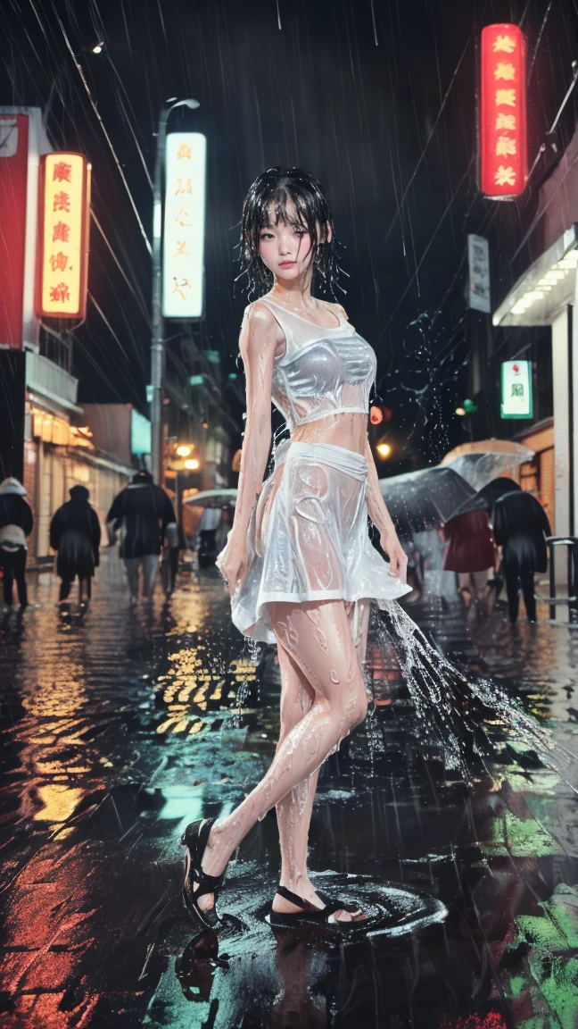 masterpiece of ExtremelyDetailed (ProfessionalPhoto of Stunning women:1.4) Looking at Sky, (((Downpour))), BraidHair with bun, (Joyful Expressions LifeLike Rendering), ((Extremely detailed beautiful face and eyes, ElaboratePupils with sparkling highlights)) BlushAhegao SmoothArmpit LiquidSoap WhiteBubbles (((WetHair))) BREAK PUNIPUNI (((Setsuko Hara))), Beltbra Thongs, (Torrential Rain:1.4) (SparklingDrops:1.28) {Overflowing HUGE Underboob|Overflowing WaterDrops|Overflowing water}((({WetSkin|WetFace|WetHair}:1.37))), (SFW), HiddenHands, MotionBlur (BokeH:1.4), (no extra limbs), (no extra eyebrow), {Mystical Sight | ((Dazzling RainbowColor reflections and particles)) | ((Leaning FullBody))|(((from below)))}, FlowerHairpin, Full of flowers, Overflowing Flowers , (((Glowing body:1.37)))