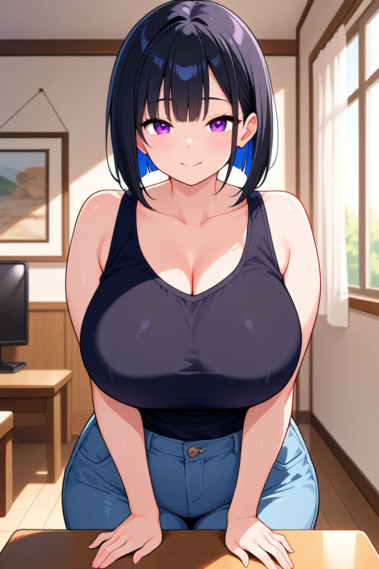 absurdres, (collage:1.5), Realistic, extremely detailed CG unified 8k wallpaper, Highly detailed, High-definition raw color photos, professional photograpy, Realistic portrait, Cinematic Light, Beautiful detailed, 20 years old woman, bob cut ,blue eyes, (Beautiful breasts:1.5), (diagonal bangs), (realistic skin:1.3), (Best Quality:1.4), Super Detail, High quality, master piece, lifelike, (After SEX), cum in pussy, pussy, Perfect face, Silly, (Wearing a white shirt with a large open chest), (mini skirt), (red ribbon), (cum on pussy), (Bukkake:1.5), Delicate Beautiful Hair and Eyes and Face, Delicate eyes, radiant eyes, Lifelike, Hyper-detailing, (colossal tits:1.8), ((sexy hip)), Beautiful cute woman, Exposed, cum on facial, (no panties:1.5), camel-toe details, Indoors, (Big breasts:1.8), NSFW, (cum shots), (arms behind back:1.3), arms are down, Dripping from the crotch, Overflowing from the crotch, ((Sexy legs)), thighs, (natural pussy), (nude lower body), (penis), (fellatio:1.5), (blow job:1.3)