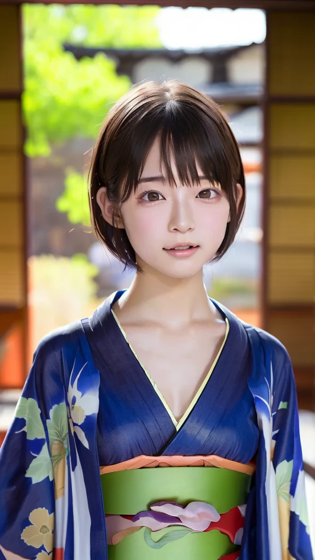 One Girl, (Beautiful girl, Delicate:1.3), (:1.3),
break, (yukata:1.3),
break, (Tanabata background:1.3),
break, Very beautiful eyes, (Symmetrical eyes:1.3),
break, (Small breasts:0.5), Brown eyes, Parted bangs, Brown Hair,
break, (Eye and facial details:1.0),
break, (masterpiece, Highest quality, Super detailed, Detailed face, 8k),Large Breasts, 