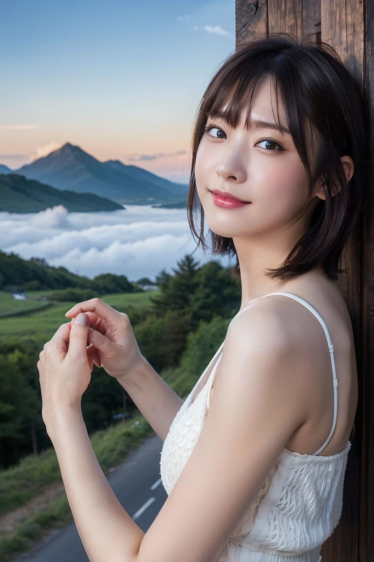 1 girl, serene expression, mesmerizing eyes, straight long hair, flowing dress, poised posture, porcelain skin, subtle blush, crystal pendant BREAK golden hour, (rim lighting):1.2, warm tones, sun flare, soft shadows, vibrant colors, painterly effect, dreamy atmosphere BREAK scenic lake, distant mountains, willow tree, calm water, reflection, sunlit clouds, peaceful ambiance, idyllic sunset, ultra detailed, official art, unity 8k wallpaper , zentangle, mandala