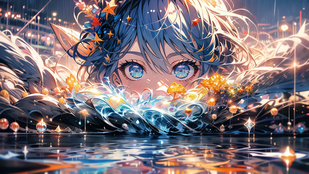 Mirai Kuriyama, with a finger in her mouth, in the other hand holding her blood sword, standing, glasses almost falling from her face, half breasts, voluminous legs, Full body, school scene, (ultra-realistic), {wallpaper of extremely detailed 8k CG unit}, expansive landscape photography, (a low view with focus on the character), (wide open field view), (low angle shot), (high light: 1.5), (low light: 1.0), (warm light source: 1.2), intricate details, (iridescent colors: 1.5), (bright lighting), (atmospheric lighting), dreamy, magical, sexy, Kyoukai no Kanata