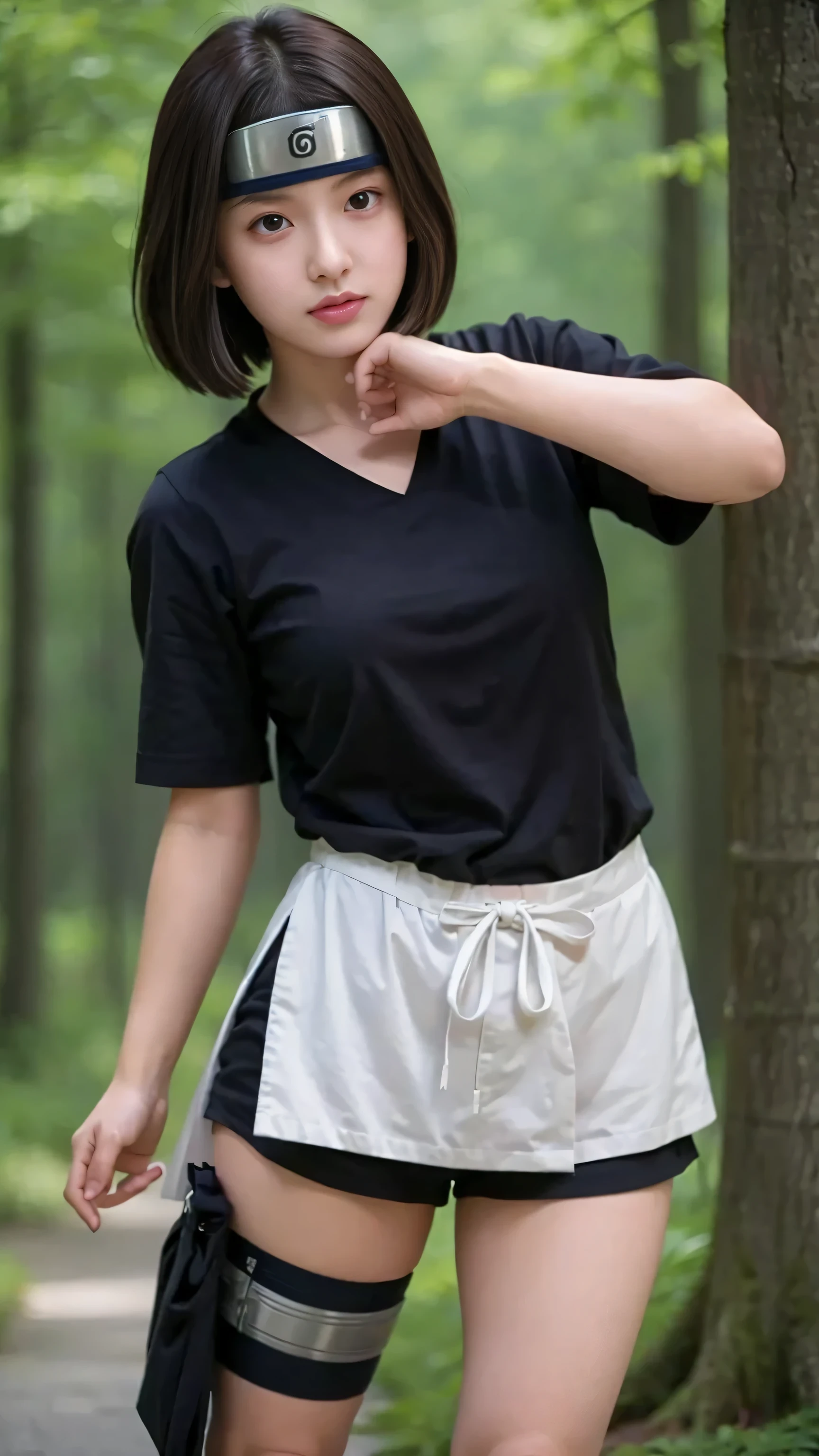 Adorable, Beautiful, Lovely, Japanese face, (Colossal ), 20 Years Old, White Skin, Facing Front, Portrait, Wind, ((Muscle:1.1)), ((daytime:1.3)), Standing, HDR, Ultra Detail, EF 24-70mm f/2.8L II USM, Best quality, high quality, masterpiece, 1girl, Japanese girl, cute girl, face, straight hair, straight long hair, straight bangs, straight hair details, (), , ((white eyes, white pupil)), detailed skin texture, detailed cloth texture, detailed face, super detail, 8k, intricate detail, hyper-realistic, Hinata Hyuga,