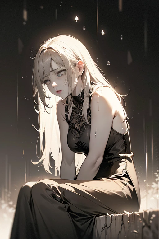 (top-quality,8K,tmasterpiece:1.3)Beautuful Women,2 girls,Slightly fat,Short white hair,(Crawl on the floor,spread their legs:1.2)Super detailed face,Highly detailed lips,Stick out the huge tongue downward,Eyes looking upwards,Be red in the face,The pupils are heart-shaped red,Lewdness,Pure desire,A whitish, viscous liquid flows out of the lower body,It was beaten badly。 --auto