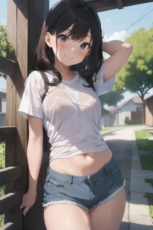 (masterpiece), (highest quality), (Super detailed), wood々In a park with,bench, (((Two girls sitting on a bench))), (((2 girls))), 13 years old, 21 years old , blush, (lift up:1.2),(topless), (slender) ,Happy, View Viewer, shy , anxiety, smile, mischief,(Shiny skin), from the front, Long wet ears, (Nipples),(topless:1.3), bra lift, shirt lift, breast grab, arms behind back, belly button, jewelry, Watching the audience, necklace, Abdominal muscles, straight hair, bob cut, blunt bangs, silky hair, jet black hair ,brown hair, hair clip, hair band, hair ribbon, one-length haircut, ducktail, outward curled hair, French twist hair, twintails, side ponytail, single braid, wavy hair, bangs pinned back, (white micro thong),