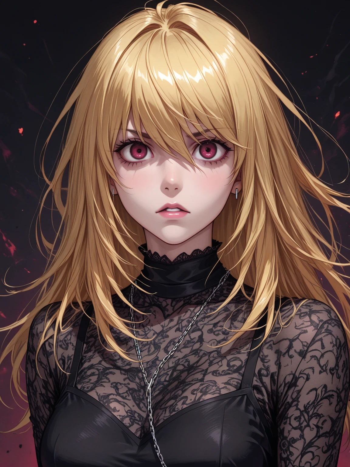 (best quality,4k,8k,highres,masterpiece:1.2), ultra-detailed, realistic:1.37, portraits, black dress, perfect anatomy, isshiki iroha, yuigahama yui, (2 girls), only females, detailed eyes, detailed lips, long eyelashes, beautiful face, natural beauty, intense expression, elegant posture, sensual, dark atmosphere, soft lighting, vivid colors, smooth skin, shiny hair, flowing dress, delicate features, ((bloody girl, blood, sadistic, the girl if a torturer)))