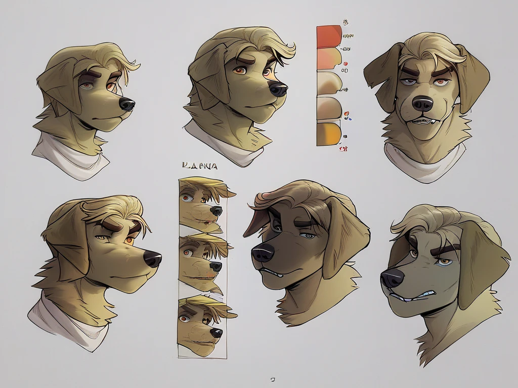 Disney character diagram 