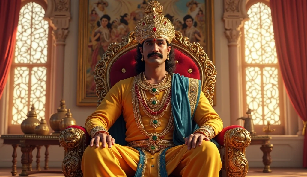 Photo of Lord Shankar making a poor 

