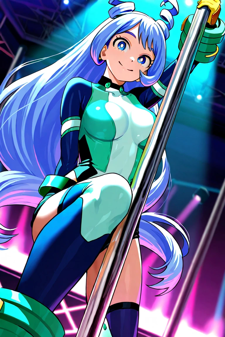 score_9, score_8_up, score_7_up,
35yo girl, lum, long hair, bangs, blue hair, blue eyes, aqua hair, oni horns, eyeshadow, detailed eyes, (petite body), thin waist, (athletic tummy:0.8), (small breast:0.7), perfectly round breast,
bare tummy, white lace panties, pink long gloves, white thigh highs, choker,
(pinup girl pose:1.2), (dynamic sexy pose:1.2), (smug:1.1), fang, on big bed, (sexy stretched foot), upside down,
(contemptuous look on face:0.6), sultry, (smug expression:0.6), seductive, (arrogant look on face:0.6), (annoyed look on face:0.6), (disgusted look on face:0.6),
(full body shot:0.9), (unique angle:1.3), (wide angle:1.1), selfie,
1girl, solo, erotic aesthetics, detailed background, background futuristic setting, futuristic luxury room,