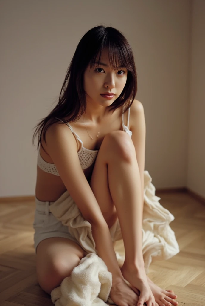 (RAW Photos, Highest quality), (Realistic, Photo Realistic: 1.3), Highest quality, Very detailed, masterpiece, Hyper Detail, figure, 1 girl, Dynamic Angle, World masterpiece Theater, Messy_length_hair, Highest quality, Very detailed CG ユニティ 8k 壁紙, ink, wonderful, Cinema Lighting, lens_Flare, Full body image: 1.2, Dunhuang_style, flight: 1.2