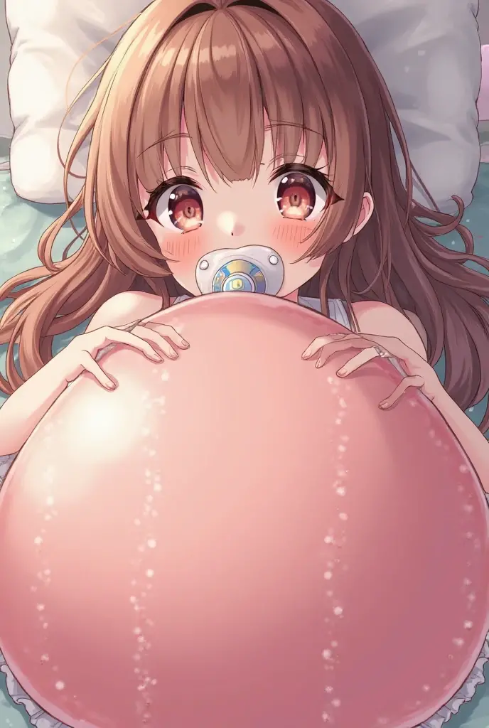 1 girl, , long hair, Low double ponytail, Fluffy double ponytail, Light brown hair, Cat ears, Animal ear fluff, Cat's eyes, bedroom, window, Cherry blossoms, winter,snow, morning, portrait, Upper Body,Barefoot,cry,blush