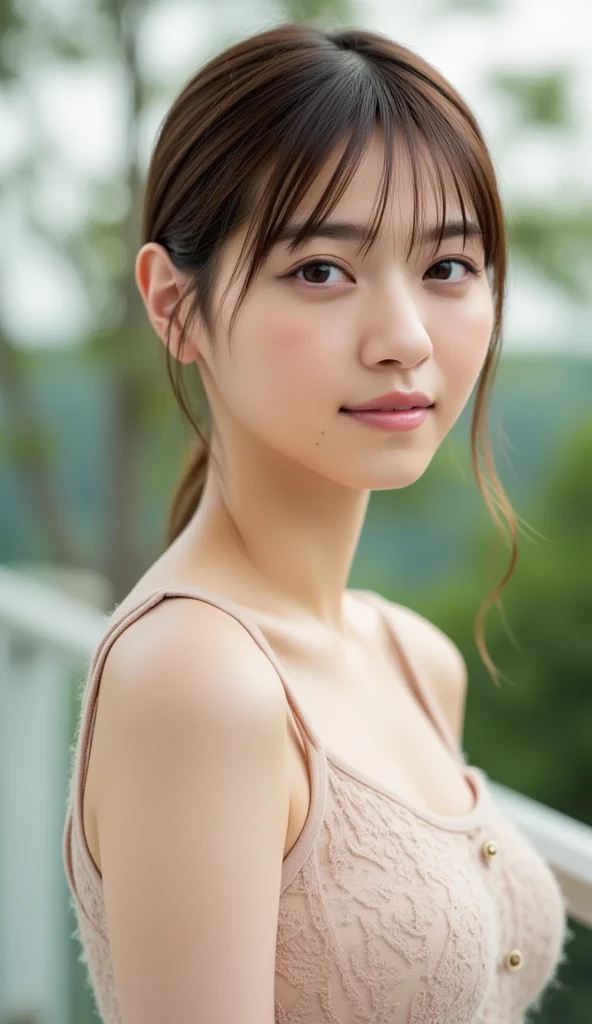 (Highest quality)), ((masterpiece)), (detailed),Perfect Face,Japanese,Mature Woman,Upper Body