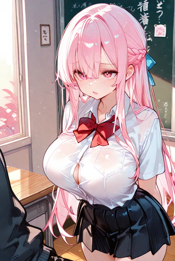 (((Tears of despair:1.9))),(((tall:1.9))), (((Highest quality, Highest Resolution, masterpiece))), (((NSFW:1.3))), (((1 High school girl:1.6　Sweat:1.6 Tears:1.6 naked:1.3. Big breasts:1.3. Back Sex:1.9 Open your mouth wide and climax:1.6 Tears:1.6. Blushing:1.6 Semen Bukkake:1.3. Feels good and climaxes:1.3 Ahegao:1.3. Intense Sex:1.6. The penis is inserted into the vagina:1.6 Gang rape of a  1.6. Climax:1.6 Troubled Face:1.3. Colorful Hair:1.3. Unique Hair:1.3. Doggystyle:1.3　naked:1.3 Sweatだく:1.3 orgasm:1.6. Blowjob:1.6. The Perfect Body:1.9,  uniform:1.３ crowded train:1.6 Semen Creampie:1.6 Pussy:1.3. Blushing:1.6. Cute:1.3. High School Uniforms:1.6)))