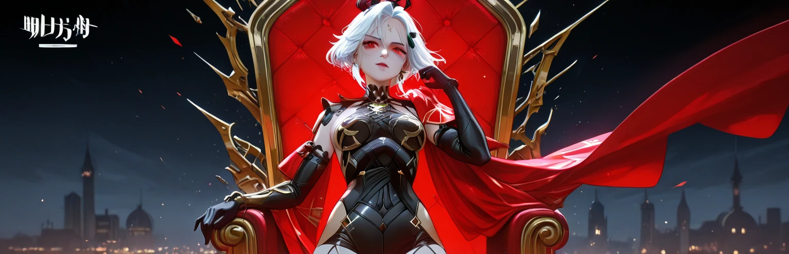 full-body, stand, side, pose for photo, pose, show her ass, (masterpiece, best quality:1.4), absurdres, highres, ultra detailed, beautiful, (secretary), (perfect face, detailed face, beautiful:1.3),(natural breasts, cleavage), collarbone, fingerless gloves, gloves,spaghetti strap top, black pencil skirt, tight, over the knee skirt, hat, elegant secretary outfit, thighhighs, thick thighs, thighs, multiple belts, More detailed 8K.motor irreal:1.4,UHD,La mejor calidad:1.4, fotorrealista:1.4, textura de la piel:1.4, obra maestra:1.8,obra-prima, mejor calidad, (detailed face features:1.3),(manos detailed)
