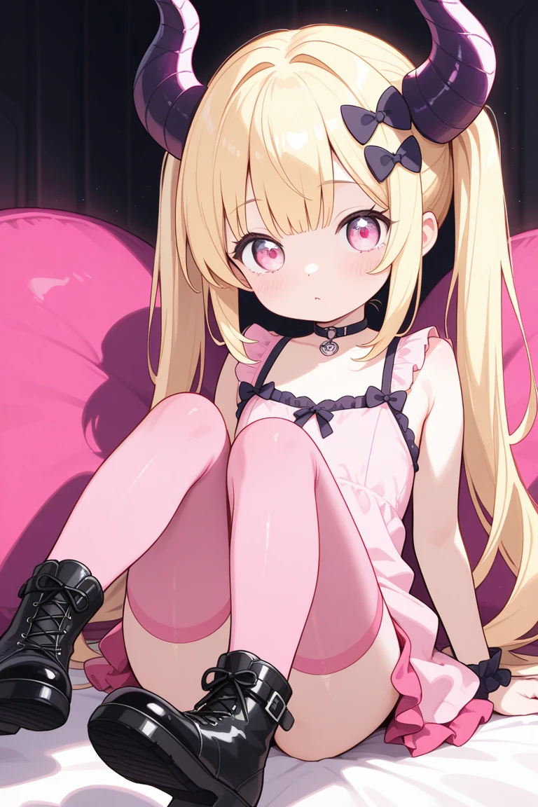(best quality,4K,8k,high resolution,masterpiece:1.2),super detailed,(actual,realistically,realistically:1.37), Ultra high definition face, Woman posing for photo, ((glossy lip)), attractive girl, jaw-dropping beauty, medium breasts, Thin waist and thick hips, hourglass figure, rosy cheeks, blonde and pink mesh hair, Alluring with a smile, Bokeh, Dynamic Angle, (((Leaning forward:1.2))), close arms, Close-up face:1.5, whole body, From below:1.2, (Correct Anatomy:1.6, Ideal body proportions, The right move:1.5, Small hands), in the disco room
