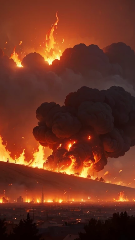 Increase in the number of fires