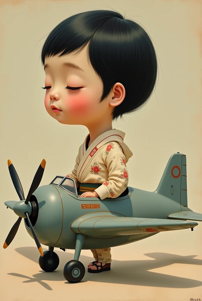 A child, riding a whale, flying in the clouds, balloons, blue sky and white clouds, looking at the camera