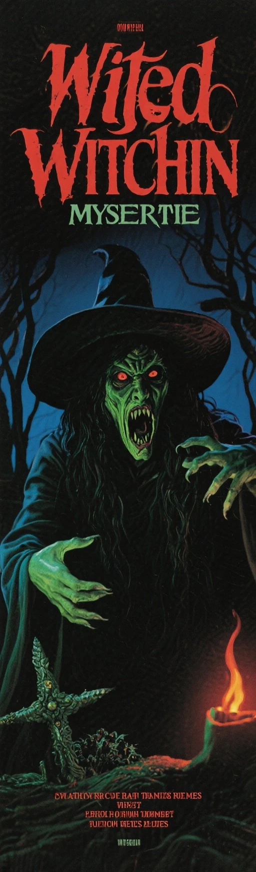 monster woman hair wrinkles mold chilblain disgusting horrible, all ugly green weird clothes
