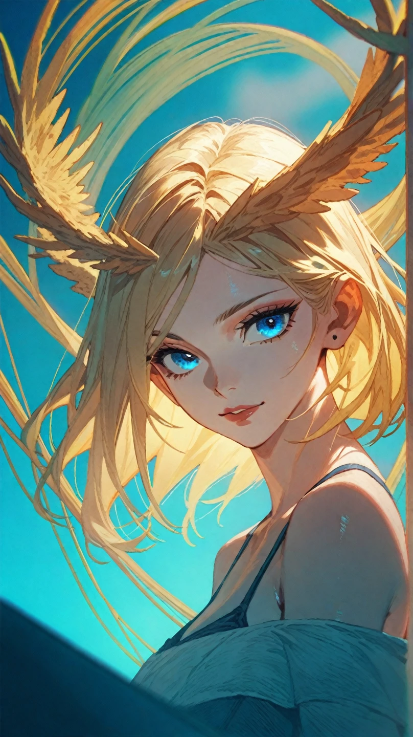 drawing of a woman with blue eyes and a cat ears, anime catgirl, an anime drawing, portrait of ahri, ahri from league of legends, beautiful anime catgirl, in anime style, in an anime style, anime style drawing, anime style portrait, anime character, an anime girl, cute anime catgirl, anime style character, very beautiful anime cat girl