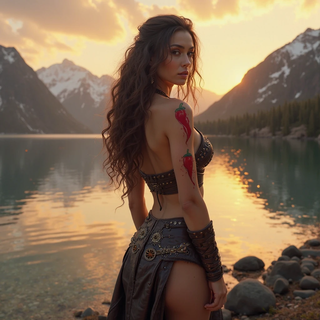 bokeh,godrays,North American American  woman,with  Well-proportioned,side-swept bangs,crown,earrings,necklace,(mustardyellow armored dress:1.1),upper shot,(fantasy style:1.2),(high quality:1.3),(best quality:1.3),(masterpiece:1.3),official wallpaper,4k textures,epic(1.5),(phoenix woman),(gem wings:1),(detailed feathers),glowing magical runes,(fiery wings),aggressive pose,mid-flight,(detailed plumage),glowing effects,dark background,fire and ice contrast,flames and water,dramatic lighting,fire and ice contrast,(detailed:1.05),(extremely detailed:1.06),(sharp focus:0.83),(intricate:1.03),(extremely intricate:1.04),(epic scenery:1.09),(soothing tones:0.83),(hdr:0.83),(beautiful scenery:1.08),(detailed scenery:1.08),(intricate scenery:1.07),(wonderful scenery:1.05),(beautiful face:1.1),([perfect eyes:0.8]:0.83),([perfect skin:0.8]:0.83),([detailed face:0.8]:0.83),([detailed eyes:0.8]:0.83),([detailed hair:0.9]:0.83),([detailed lips:0.8]:0.83),(Tower-of-Doom-Halo:0.8),