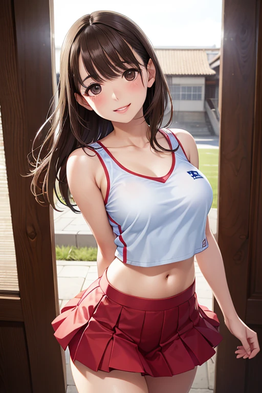 For colorful swimsuits、toppless