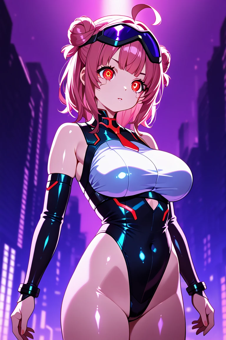 Anime illustration、highest quality、Fantasy、Voluptuous Bunny Girl、Las Vegas Casino、Red Hair、Rash guard、Xenoblade Chronicles 2、Homura、Overwhelming big、Thick legs、Beautiful, shining eyes、smile、Noise Reduction