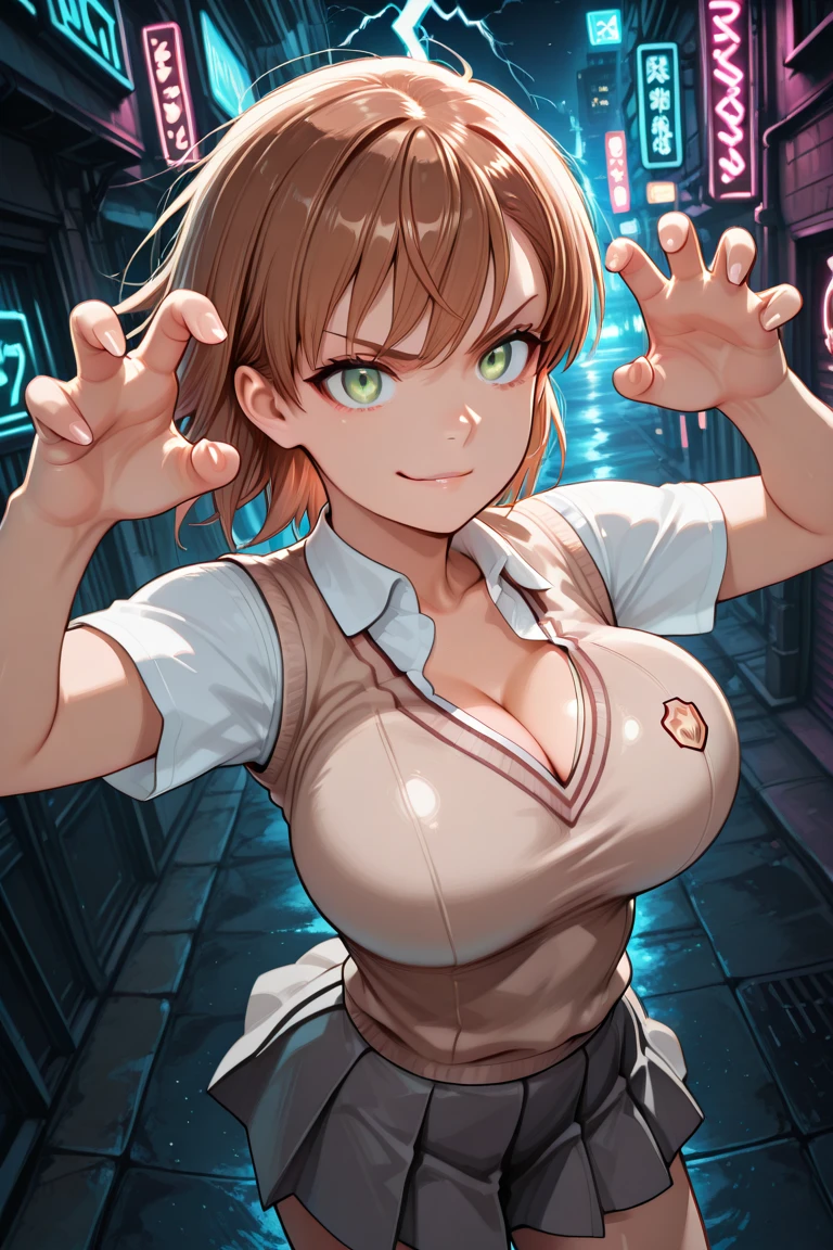 (((masterpiece))), (((Highest quality))), ((Very detailedな)), (Detailed CG illustrations), ((Very delicate and beautiful)),Cinematic Light,((One Mechanical Woman)), alone,mature,Big and ample breasts,Plump, whole body, (Machine made joints:1.4),((Mechanically cut muscle blood vessels connected to tubes),(Brain in a container:1.3),((Mechanical cervical vertebrae attached to the neck)),,(((The crotch is open))),((Sitting)),(Wires and cables connected to the head and torso:1.5), short hair, (Character Focus), sf, ((Very detailed,colorful)), Best details, ((background: basement))
