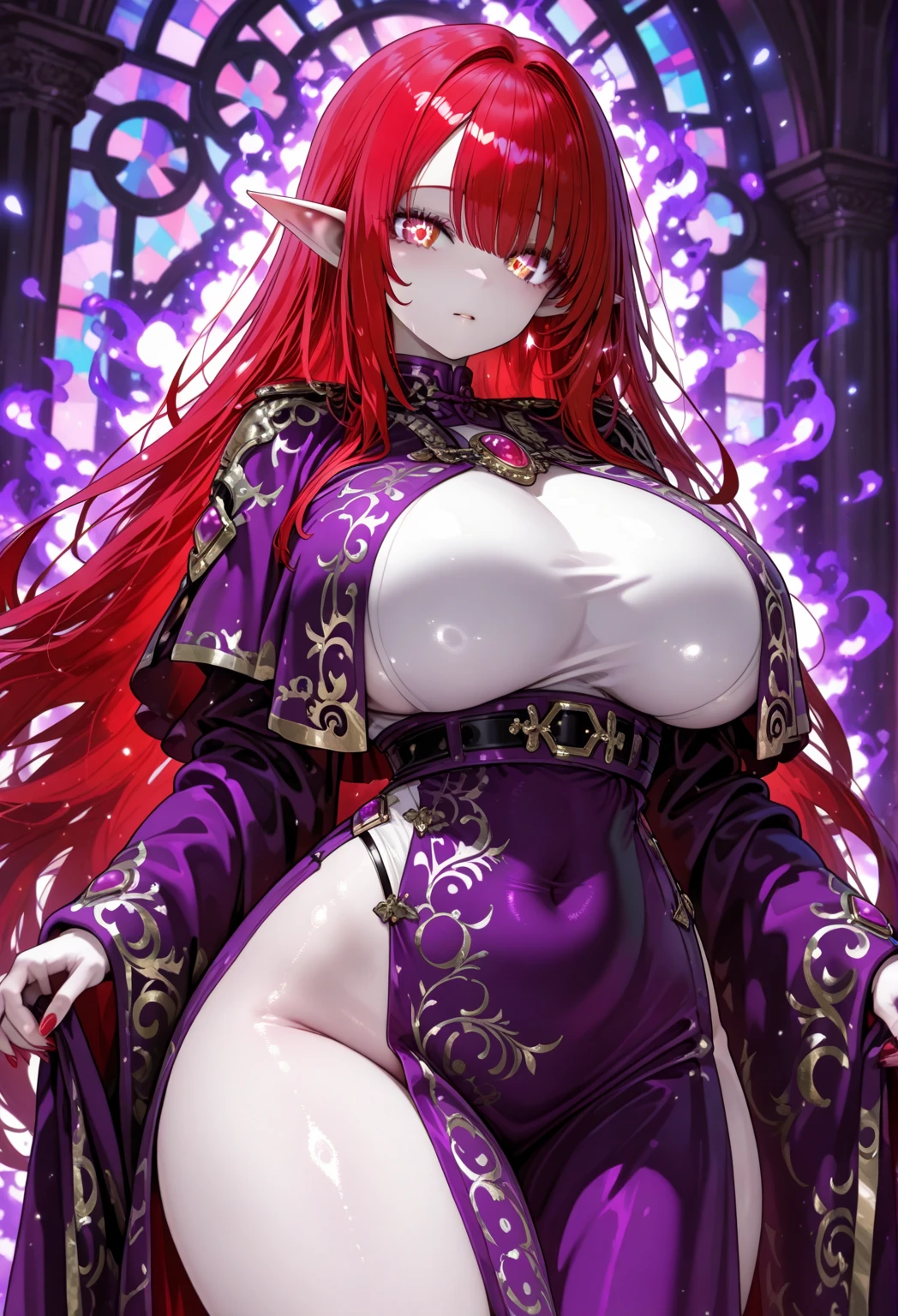 Araffe with long pink hair and a black jacket posing for a photo, solo girl, solo, anime girl cosplay, anime girl in real life, anime cosplay, hyper realistic anime, anime character; full body art, realistic anime, realistic anime art style, ultra-realistic anime, anime character, as an anime character, anime-inspired, big boobs, sensual, cleavage, realistic anime girl, waifu anime. (Maximum quality, ultra detailed and realistic, professional photography, masterpiece, depth of field, realistic style).