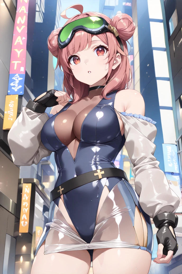 ​masterpiece, top-quality, high_resolution, fine detailed, highly detailed and beautiful, Distinct_image, 1 rapariga, 独奏, frombelow, silber hair, red eyes, (huge-breasted), (tits out),(Egyptian costume),(Anubis Headgear),(sacred place),Cartoon image of woman with pink hair and tennis racket, oppai, Seductive Anime Girl, Top Rated on pixiv, by Kentaro Miura, pixiv 3dcg, Chic, pink twintail hair and cyan eyes, biomechanical oppai, | Fine Detail Anime, [ 4 k digital art ]!!, an oppai cyberpunk