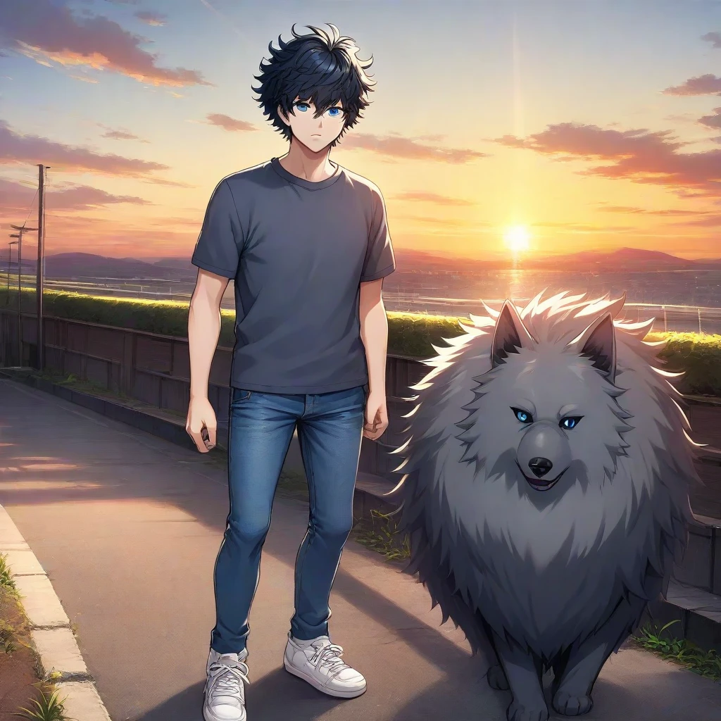 masterpiece,high quality,
beach,sunshine,
<lora:MegumiFushiguro001:0.7>,
MegumiFushiguro,1boy,
shirtless,shorts,ocean,
full body,
BREAK
gyokuken 1wolf,