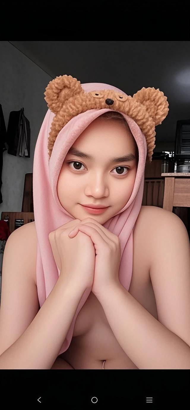 A compelling greyscale pencil drawing portraying, ((Open mouth)), Tiny (Wearing Flower Pattern Lingerie), (((HIJAB MALAY GIRL))), masutepiece, High quality, UHD 32K, Realistic face, Realistic skin feeling , A Malay Lady, 8 years old, , Very cute and baby-like face, (((FLAT CHEST))), (MATRIX WORLD), ((look In front at the camera and SADNESS)), ((())), (((CUTE GIRL))), ((Nude Orange fluorescence)), ((CHUBBY)), (undress), Lolican Tiny, Tiny. (Nude purple fluorescence), straddling, twinkling star background,