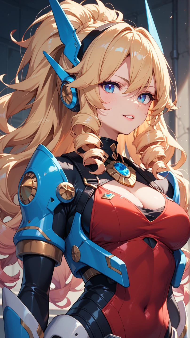Un primer plano de una mujer con una espada en una ciudad, extremely detailed artistic germ, portrait of a female anime hero, Zenkai de cuerpo completo! Traje de Asuka, El mejor fondo de pantalla de anime 4k konachan, Krenz Cushart y Artgerm, android heroine, estilo artgerm, completely robotic!! cat girl, chica armadura