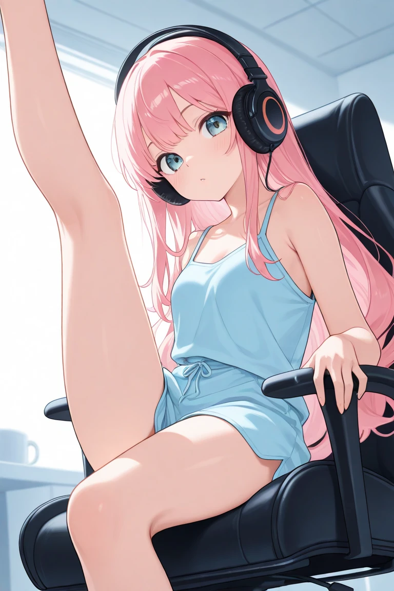 anime girl with headphones and a cat sitting on a desk, anime cat, anime style 4 k, cute anime catgirl, anime art wallpaper 4k, anime art wallpaper 4 k, cute art style, anime catgirl, digital anime art!!, anime art wallpaper 8 k, anime art style, cute anime girl, anime girl with cat ears, anime picture, cute anime