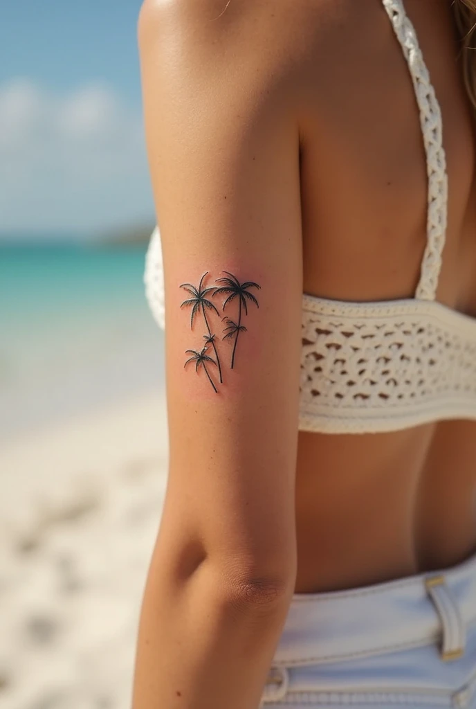 a gorgeous european woman, 23 years old, body covered in beautiful tattoos, outside on a caribbean beach, (best quality,4k,8k,highres,masterpiece:1.2),ultra-detailed,(realistic,photorealistic,photo-realistic:1.37),beautiful detailed eyes,beautiful detailed lips,extremely detailed eyes and face,longeyelashes,detailed body tattoos,tropical beach scenery,ocean waves,sandy beach,coconut palm trees,warm sunlight,vibrant colors. BREAK
Perfect anatomy.
perfect hair.
perfect breast.
perfect body.
perfect hands.
perfect face.
perfect eyes.
accurate.
anatomically correct.
BREAK
Sony A9 II and a 85mm f/1.8 GM lens.
early-morning sunlight.