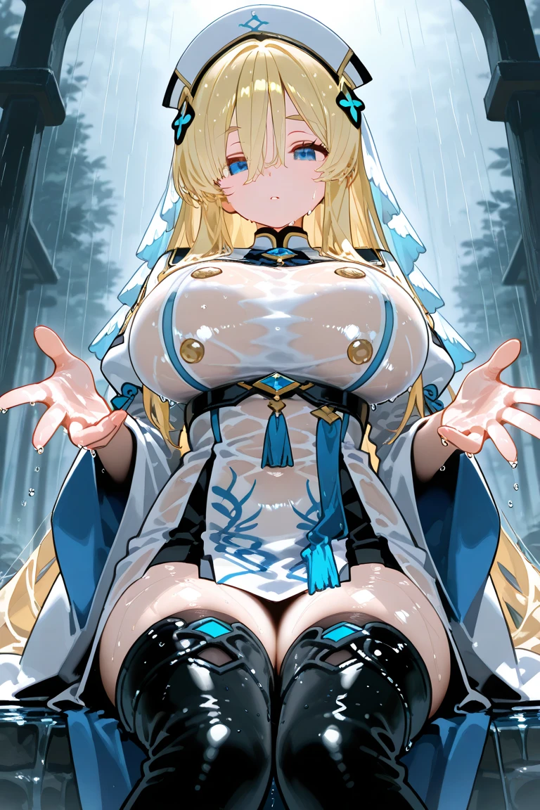 (score_9,score_8_up,score_7_up,),(Sword Maiden:1.2),Sword Maiden gi,,milf,blond hair,long hair,,mature female,1girl,big breasts,nude,, in stockings, ,,,,, black background,1boy,dark-skinned male,,, big penis, testicles, , ,,wet, steaming body,,,sixty nine position,69 position, side view, , , blindfold on her eyes, nude,naked, blowjob, cunnilingus, back view