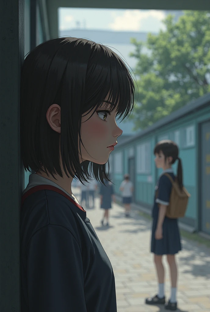 1 girl jealous of two students sittogether