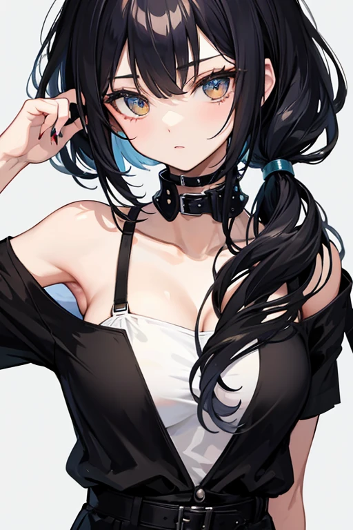 girl, naked, whole body,Large Breasts, White Background, smile, Turn your ass towards me