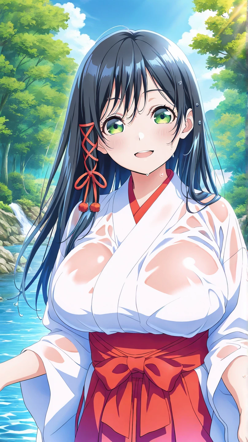 rating_explicit,highres,best quality,absurdres,incredibly absurdres,game cg,landscape/scenery,available light,dim landscape,
BREAK
1girl,open clothes,large breasts,(small areola:1.5),clothes lift,skirt lift,(petite:1.1),(loli:1.1),small breasts,missionary,sex,hetero,1boy,penis,uncensored,female_orgasm,motion_blur,legs up missionary,,short sleeve shirt,ponytail,black hair,black eyes,long hair,red bow,smile,