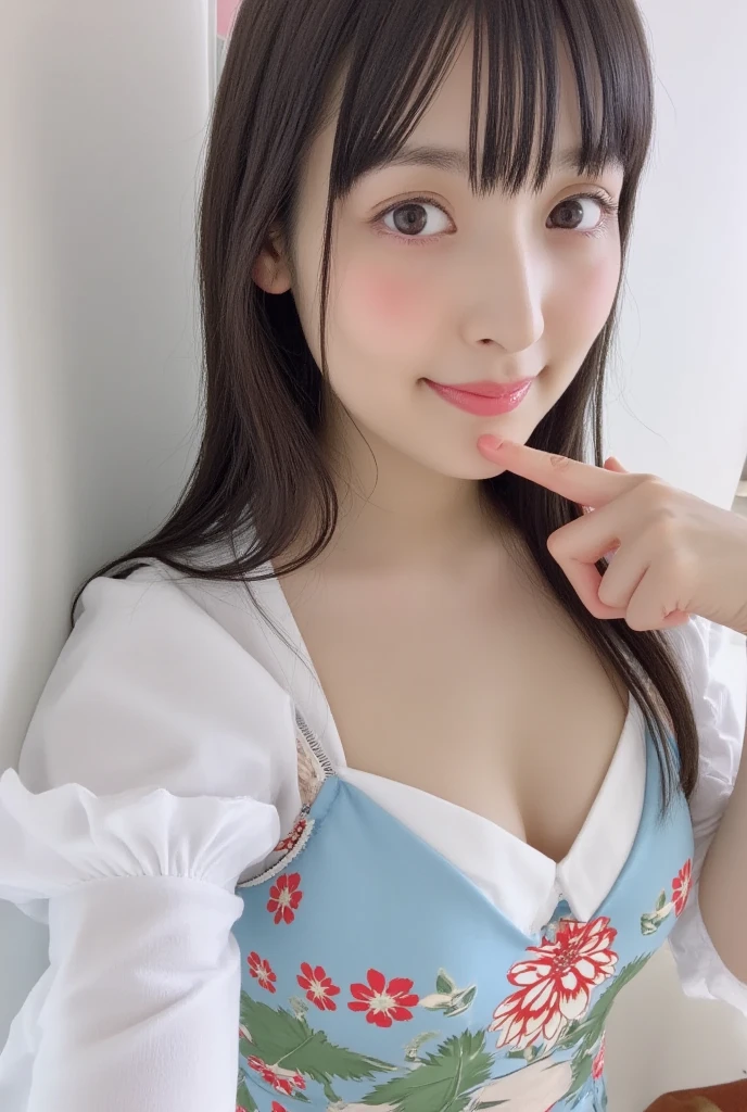 ((best quality)), ((masterpiece)), (detailed), perfect face,realistic pictures,Beauty,
mature woman,,uniform,japanese mature,bbw,pigtails,big breasts,smile,


